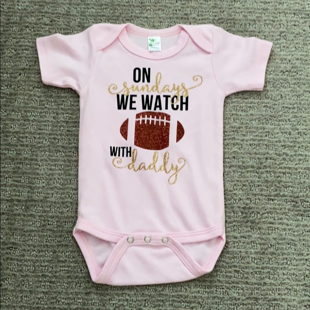 Brand new football onsie